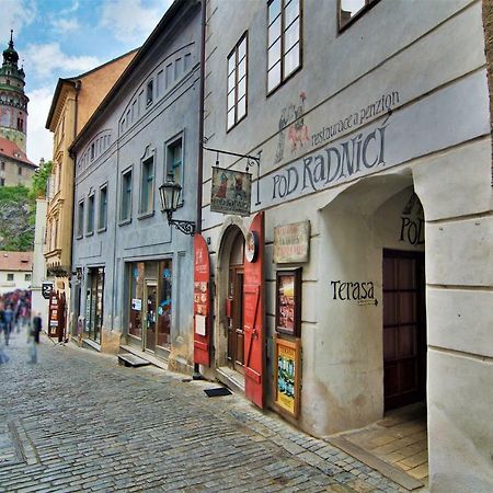 市政厅膳食公寓酒店 Český Krumlov 外观 照片