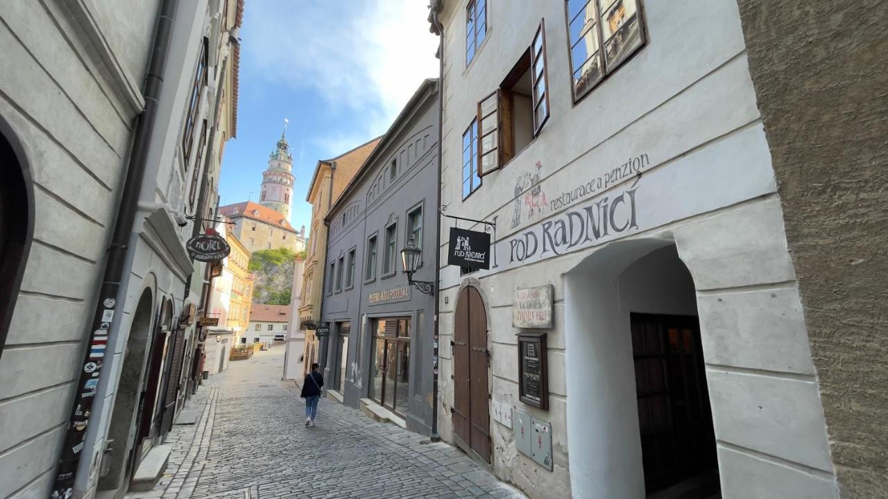 市政厅膳食公寓酒店 Český Krumlov 外观 照片