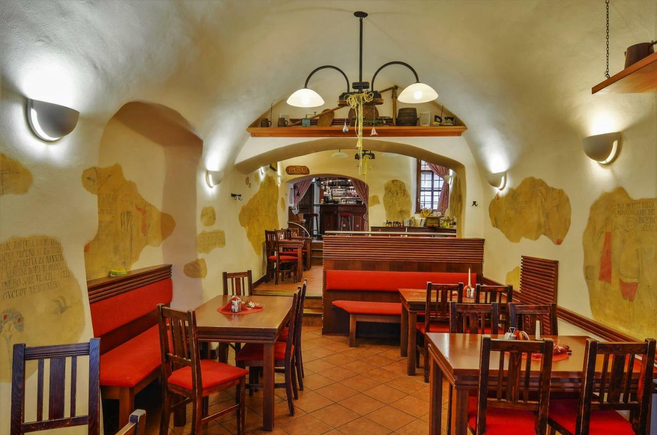 市政厅膳食公寓酒店 Český Krumlov 外观 照片